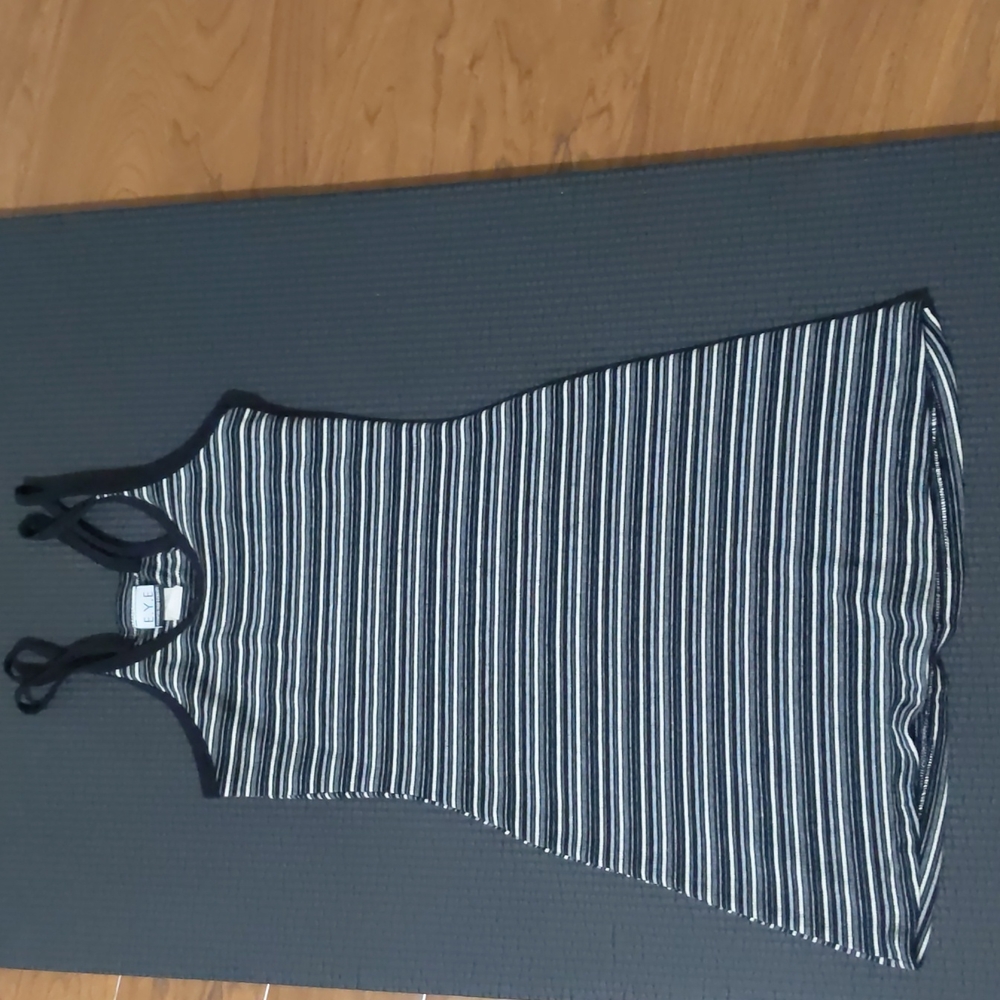 Stripe t shirt dress